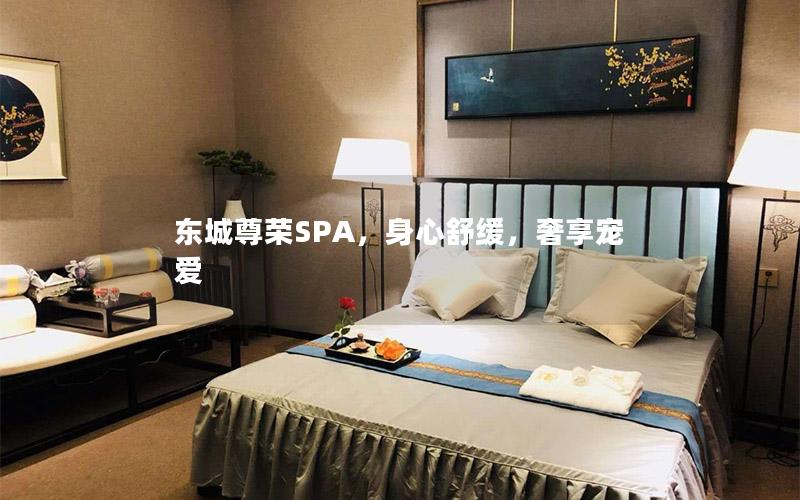 东城尊荣SPA，身心舒缓，奢享宠爱